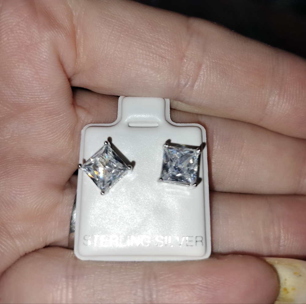 Sterling Silver Stud Earrings